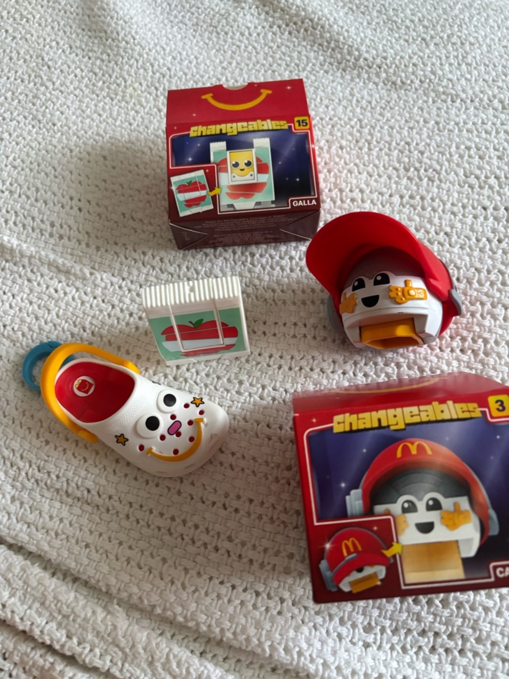 NEW McDonald’s x Crocs 2024 Happy Meal Toys Bundle - Full Set of 3